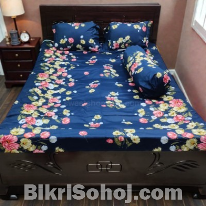 Twill cotton bed sheet